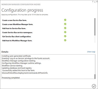 Workflow-Manager-Konfiguration (3)