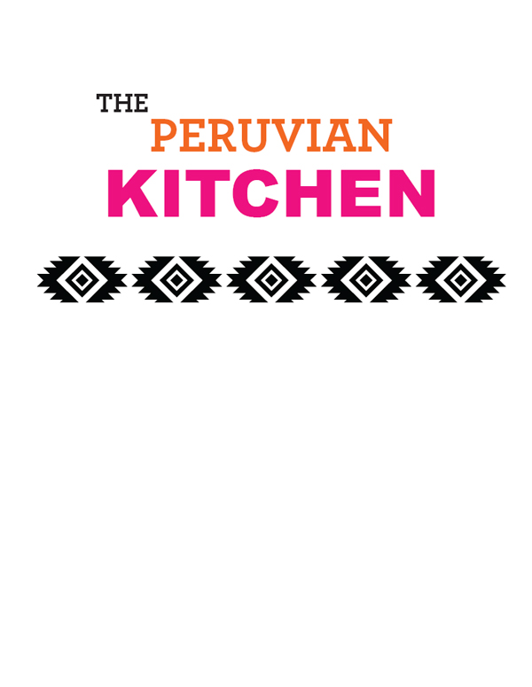 Half Title of Peruvian Kitchen