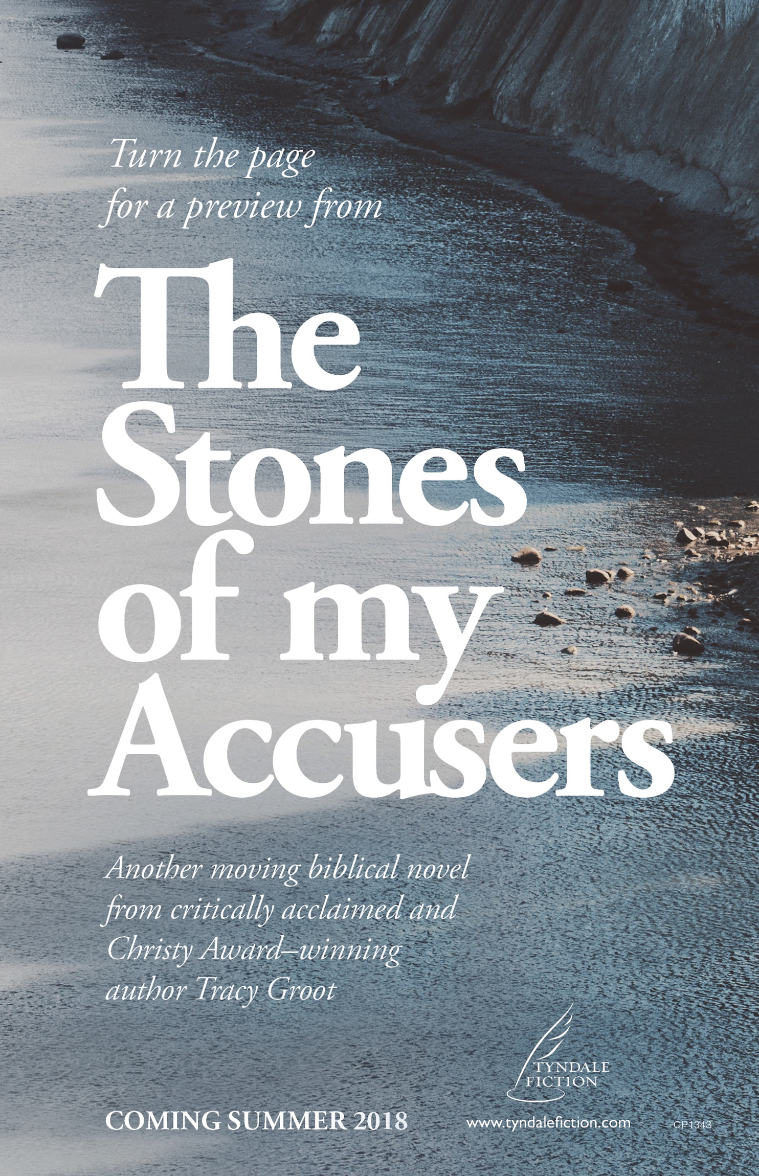 Turn the page for a preview from The Stones of My Accusers. Another moving biblical novel from critically acclaimed and Christy Award-winning author Tracy Groot. Coming summer 2018. Tyndale Fiction. www.tyndalefiction.com.