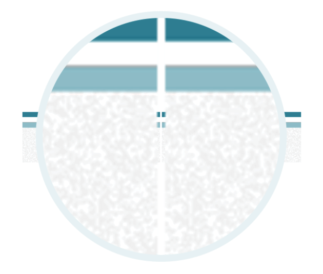 Resizing slices to ensure that only whole pieces fill the border space.