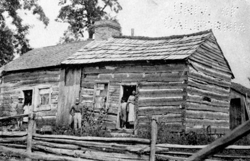 The Home of Abraham Lincoln when in his Tenth Year.