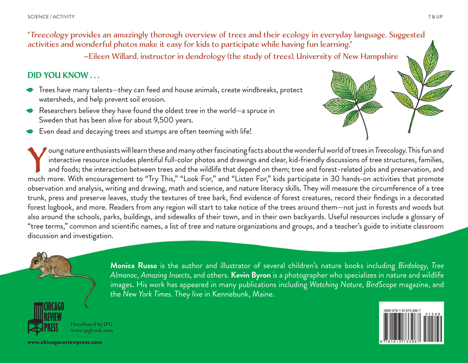 Back Cover of Treecology