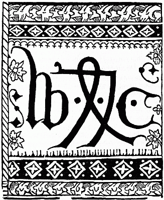 Caxton's printer's mark