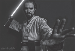 Alain Bloch, co-founder of the Golden Gate Knights, teaches a weekly three-hour lightsaber class—a cross between fencing and yoga, with a few moments to meditate on the Jedi Code.