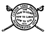 Carson Long Institute seal