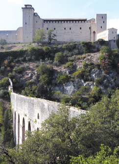 The Castle and the Ponte delle Torri.