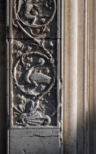 Duomo, west door (detail).