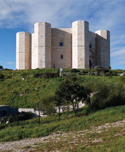 Castel del Monte from the south-east.