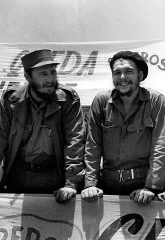 Che Guevara and Fidel Castro, 1960.