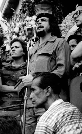 Che Guevara and Aleida March.