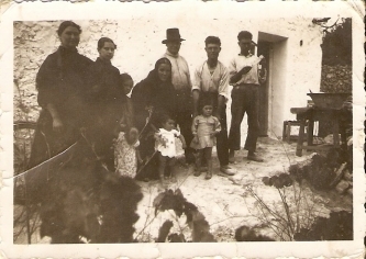 Familia de Pedreguer en los años 30