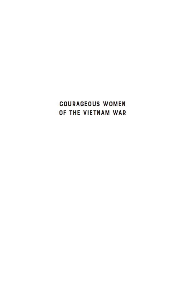 Half Title of Courageous Women of the Vietnam War