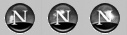 Netscape's animated browser icon, which lets the user know when the client is working