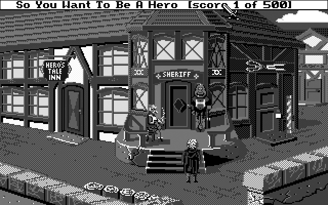 The Quest for Glory series, which combined features from both adventure games and RPGs