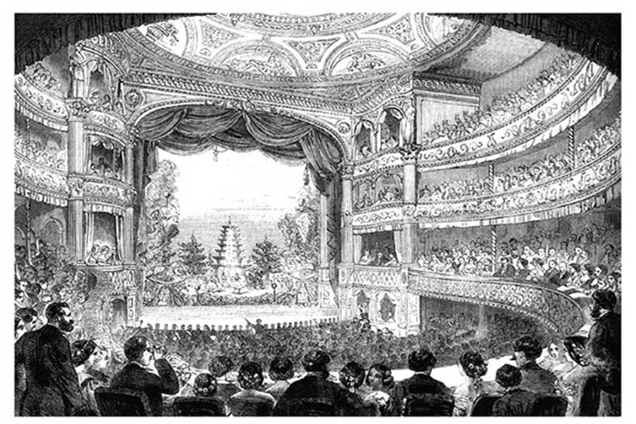 Imagen de una panoramica del teatro