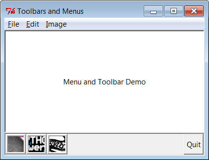 menuDemo3: unresized GIF images in the toolbar