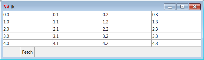 A larger grid of input fields