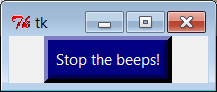 Stop the beeps!