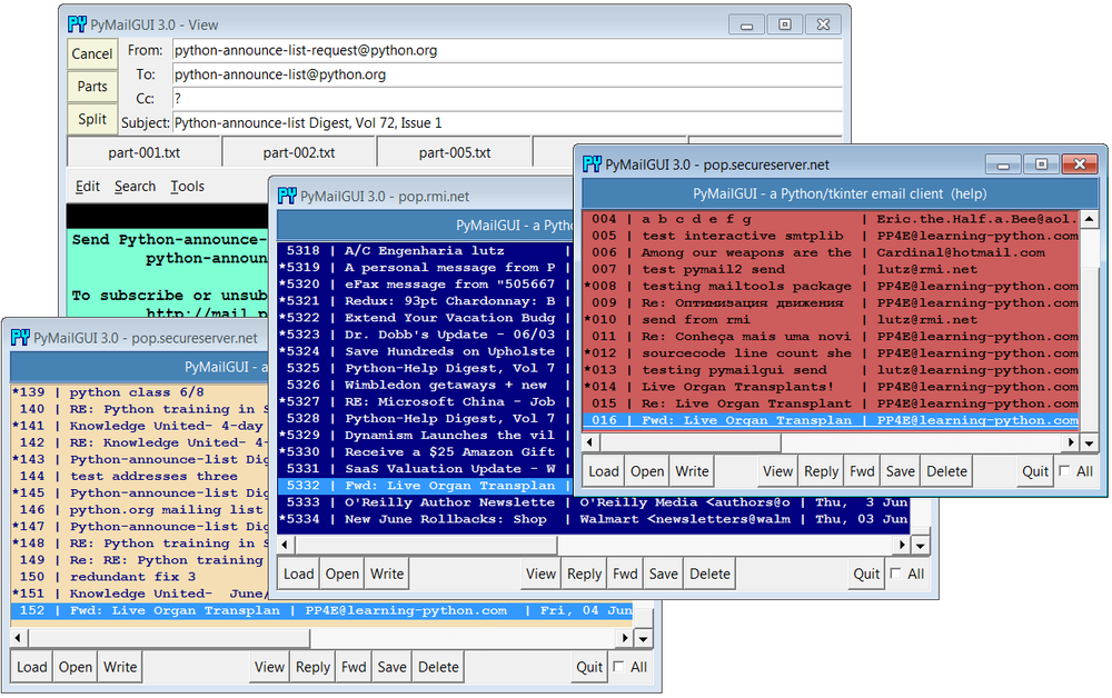 Alternative accounts and configurations