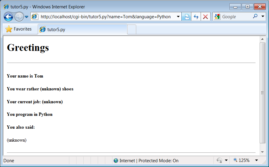 Response page created by tutor5.py (3)