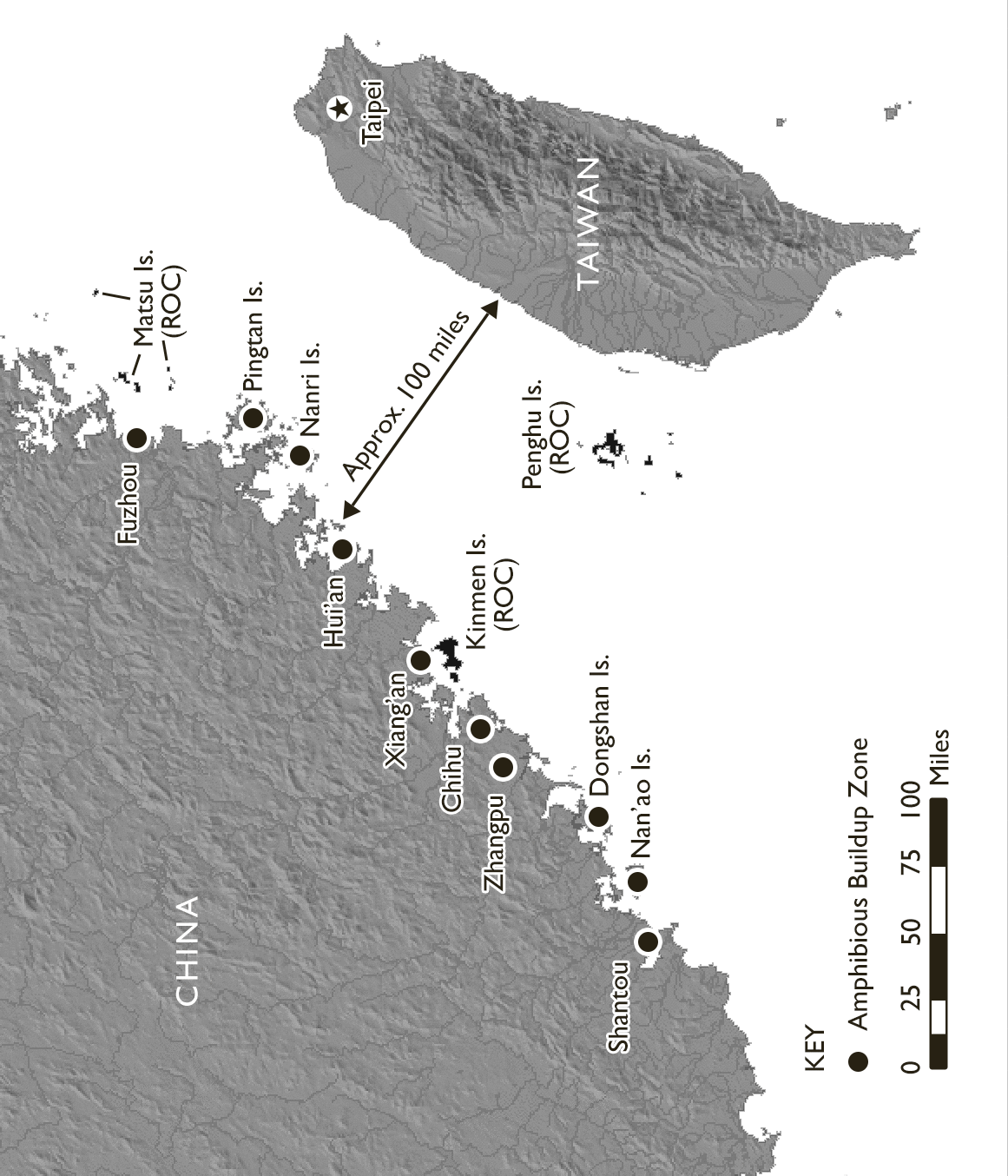 Invasion buildup zones