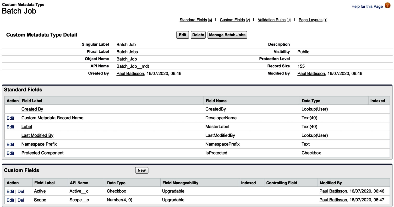 Figure 8.2 – Custom metadata definition
