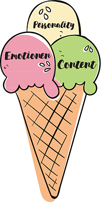 Mein YouTube-Channel als Eiswaffel