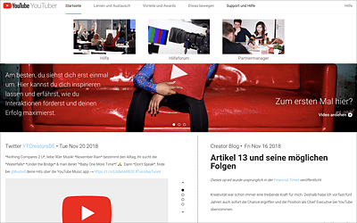 Unterstützung für Video-Creator im Creator Hub