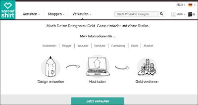 Mit Spreadshirt zum eigenen YouTube-Merchandise