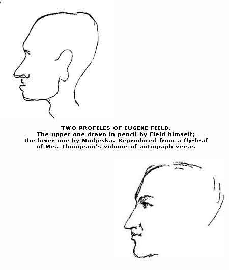 TWO PROFILES OF EUGENE FIELD.