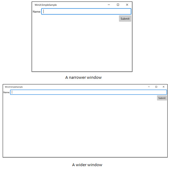 Figure 1.4 – Resized windows
