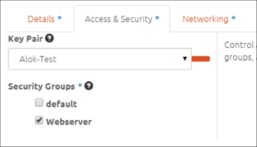 Launching an instance