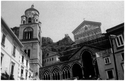 Duomo with bell tower, Amalfi. Photograph courtesy of Christopher Kleinhenz.