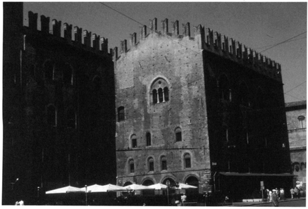 Palazzo di Re Enzo (where Enzo was imprisoned), Bologna. Photograph courtesy of Christopher Kleinhenz.