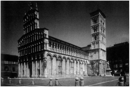 Church of San Michele in Foro, Lucca. Photograph courtesy of Christopher Kleinhenz.