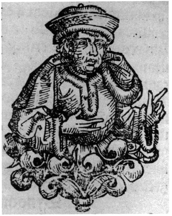 Paul the Deacon. Hartmann Schedel, Liber chronicarum (Nuremberg Chronicle). Nuremberg: Anton Koberger, 1493, p. 166v.