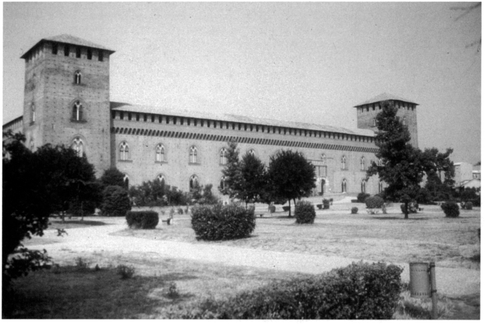 visconti Castle, Pavia. Photograph courtesy of Christopher Kleinhenz.