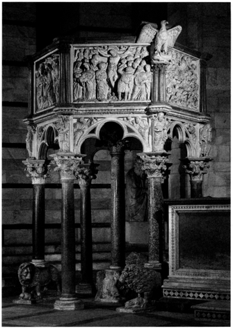 Nicola Pisano (c. 1220-1287), pulpit. Baptistery, Pisa. Photo: © Scala/Art Resource, N.Y.