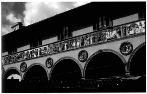 Ospedale del Ceppo, Pistoia. Photograph courtesy of Christopher Kleinhenz.