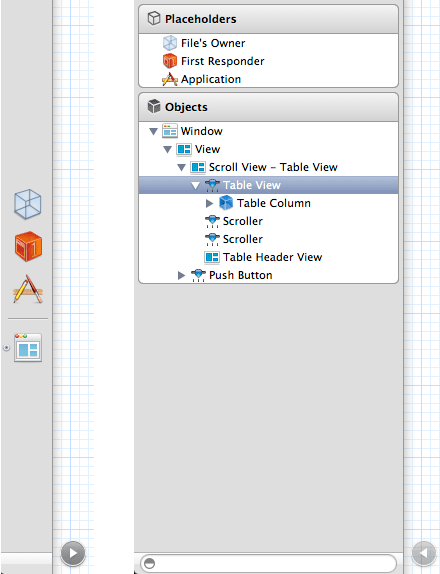 Minimized and expanded document outline