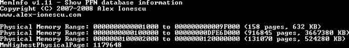 Memory ranges on an x64 Windows system