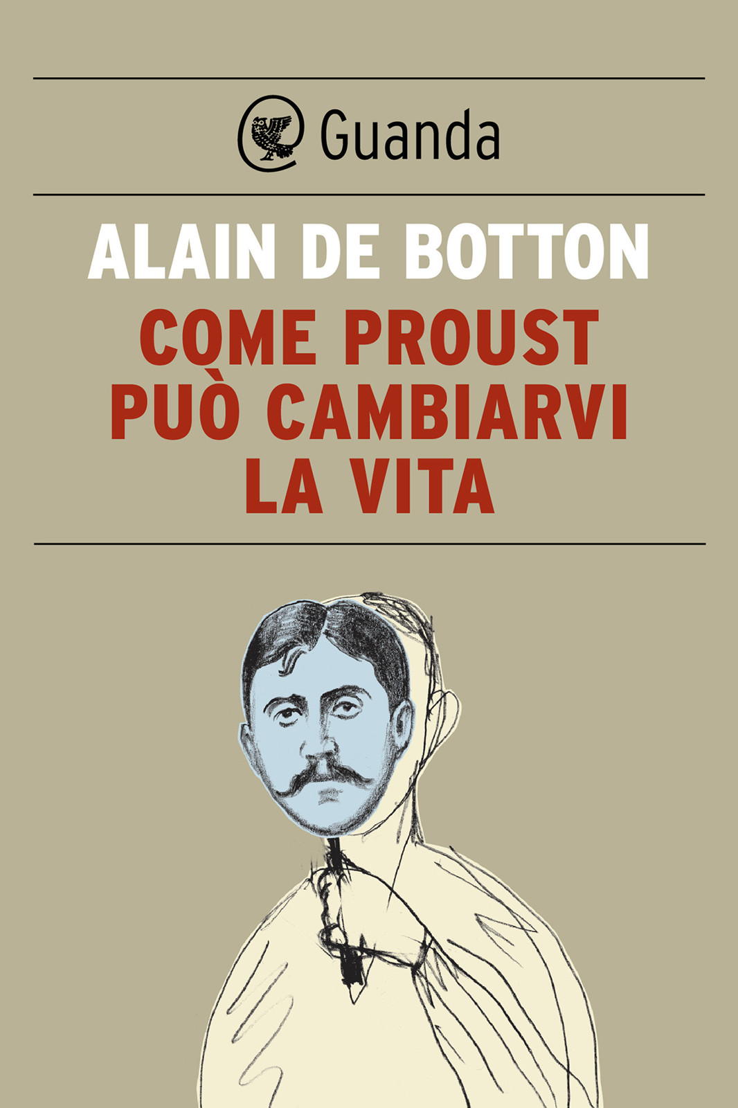 Immagine di copertina. Alain De Botton: Come Proust può cambiarvi la vita. Ugo Guanda Editore S.r.l.