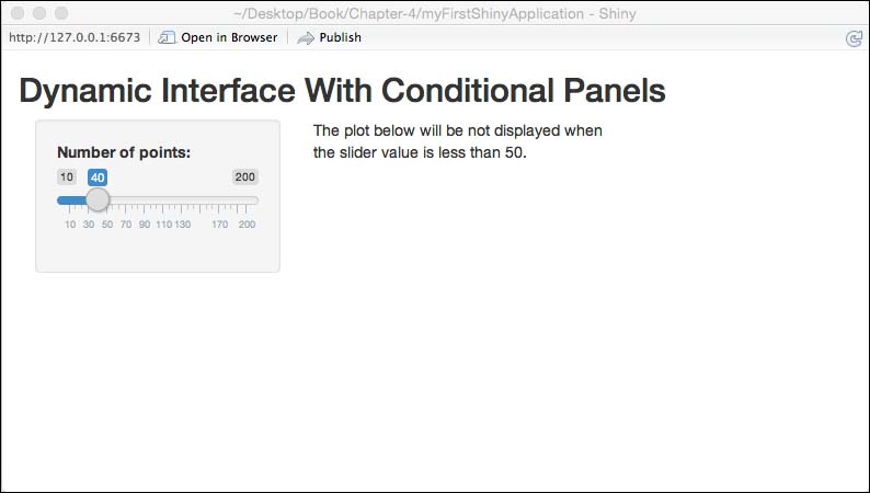 Using conditionalPanel