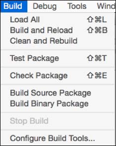 Building and checking a package