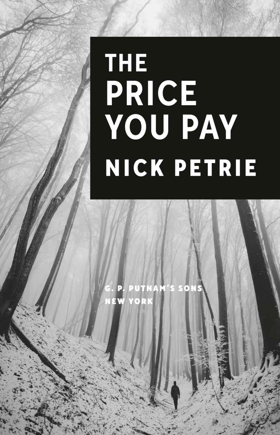 Book Title, The Price You Pay, Author, Nick Petrie, Imprint, G.P. Putnam's Sons