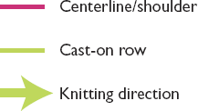 Sweater Map for Up-and-Down Classic Crew