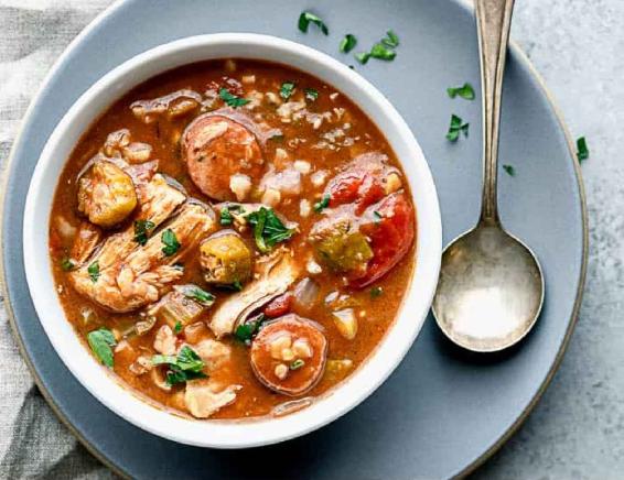 slow cooker gumbo with chicken - Healthy Seasonal Recipes