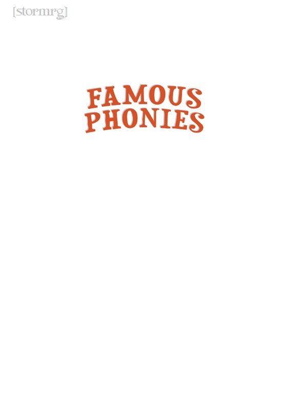 Half Title of Famous Phonies