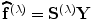 
$$\widehat{{\mathbf{f}}}^{(\lambda )} ={ \mathbf{S}}^{(\lambda )}\mathbf{Y}$$
