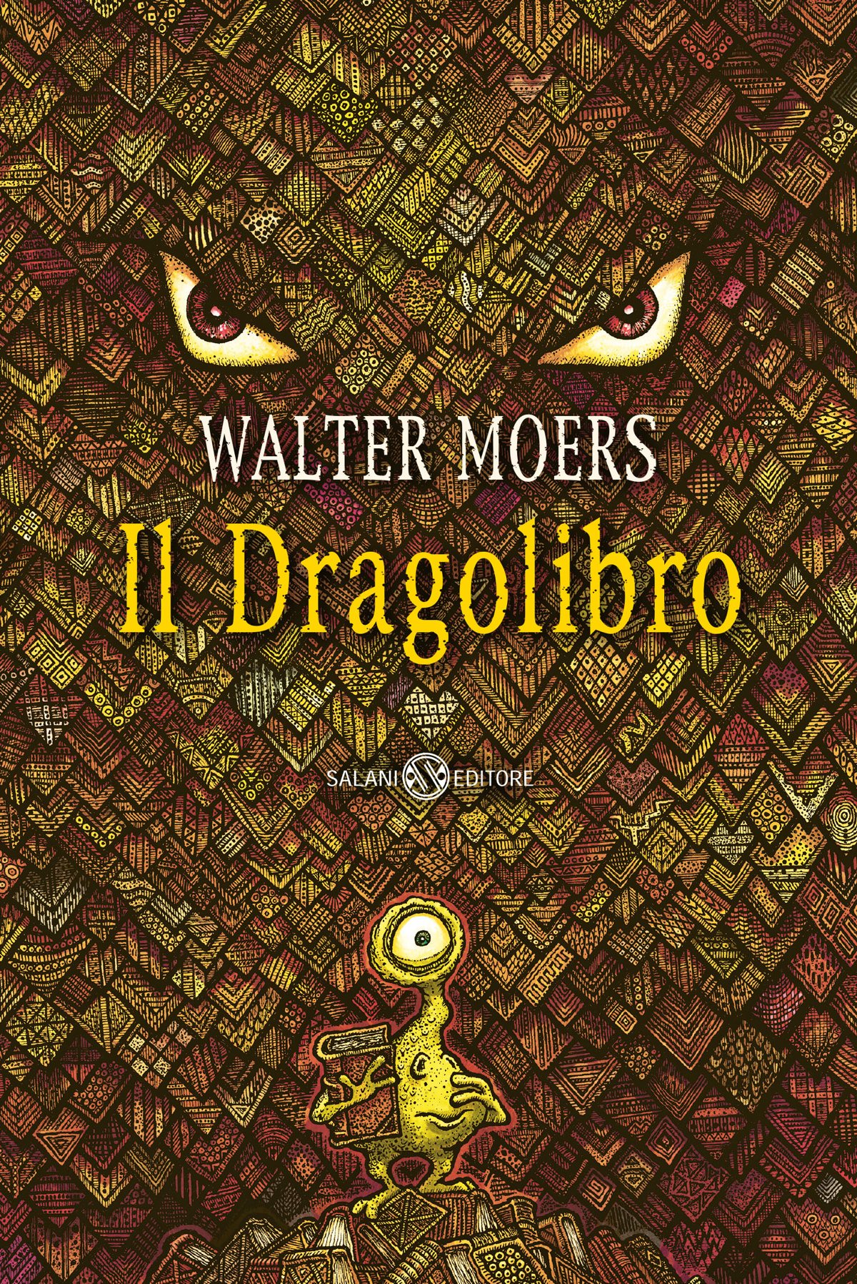 Copertina. Walter Moers. Il Dragolibro. Salani Editore